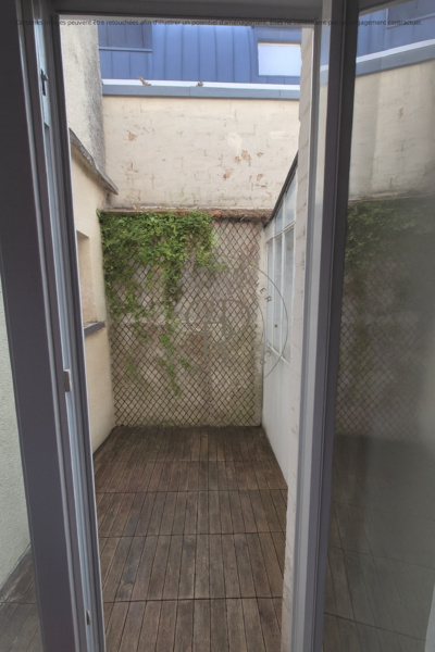 Courette depuis cuisine - proposition